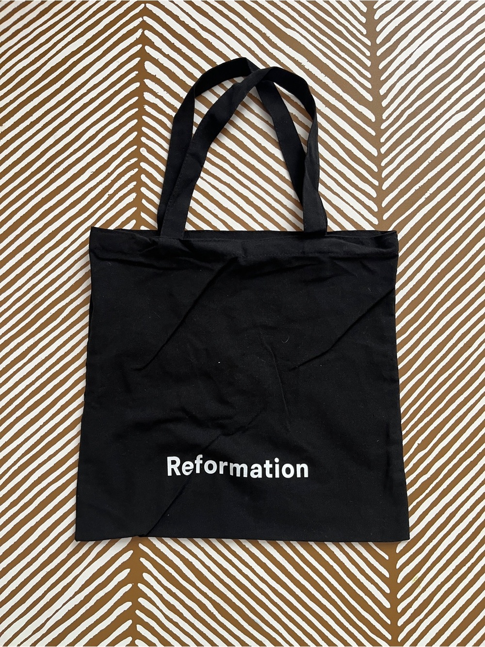Reformation Black Tote Bag